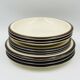Set of 10 Boch La Louvière Sierra model plates.