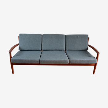 Banquette scandinave teck par Grete Jalk