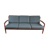 Scandinavian teak bench by Grete Jalk