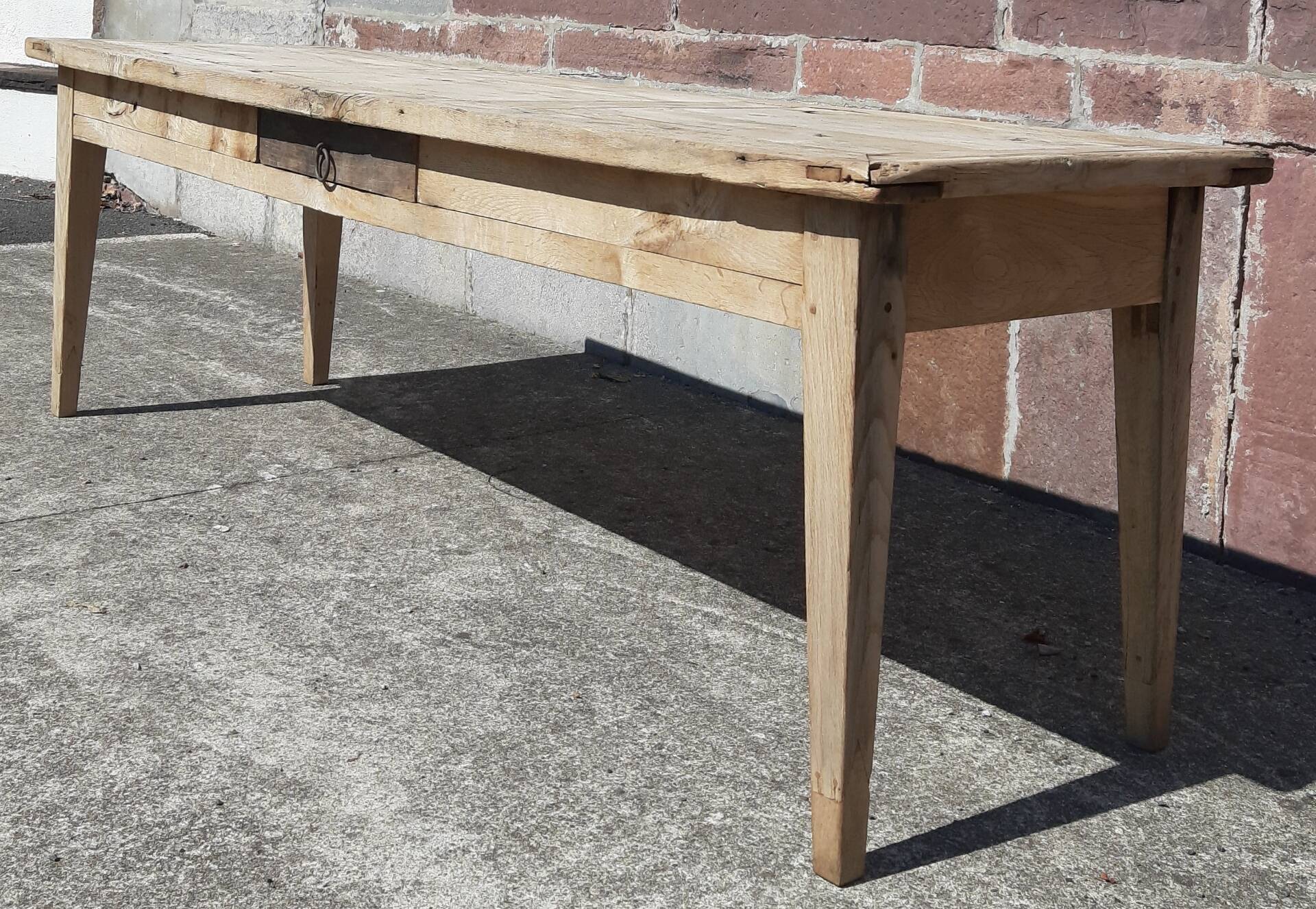 Farm table (in oak)