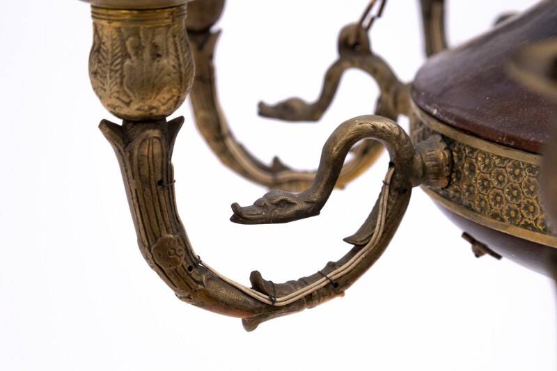 Lampe, Europe occidentale, vers 1920.