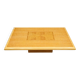 Design coffee table in maple – marquetry top – 1970s vintage style