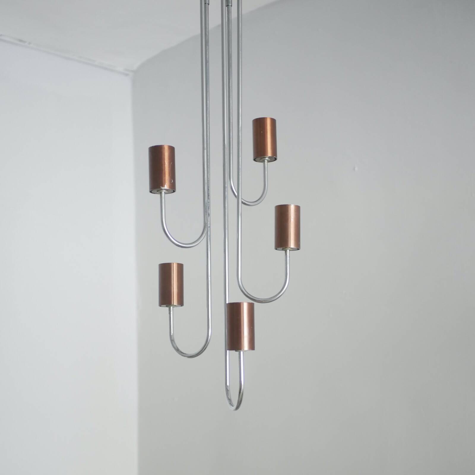 Italian chandelier in the Reggiani style, 1970s.