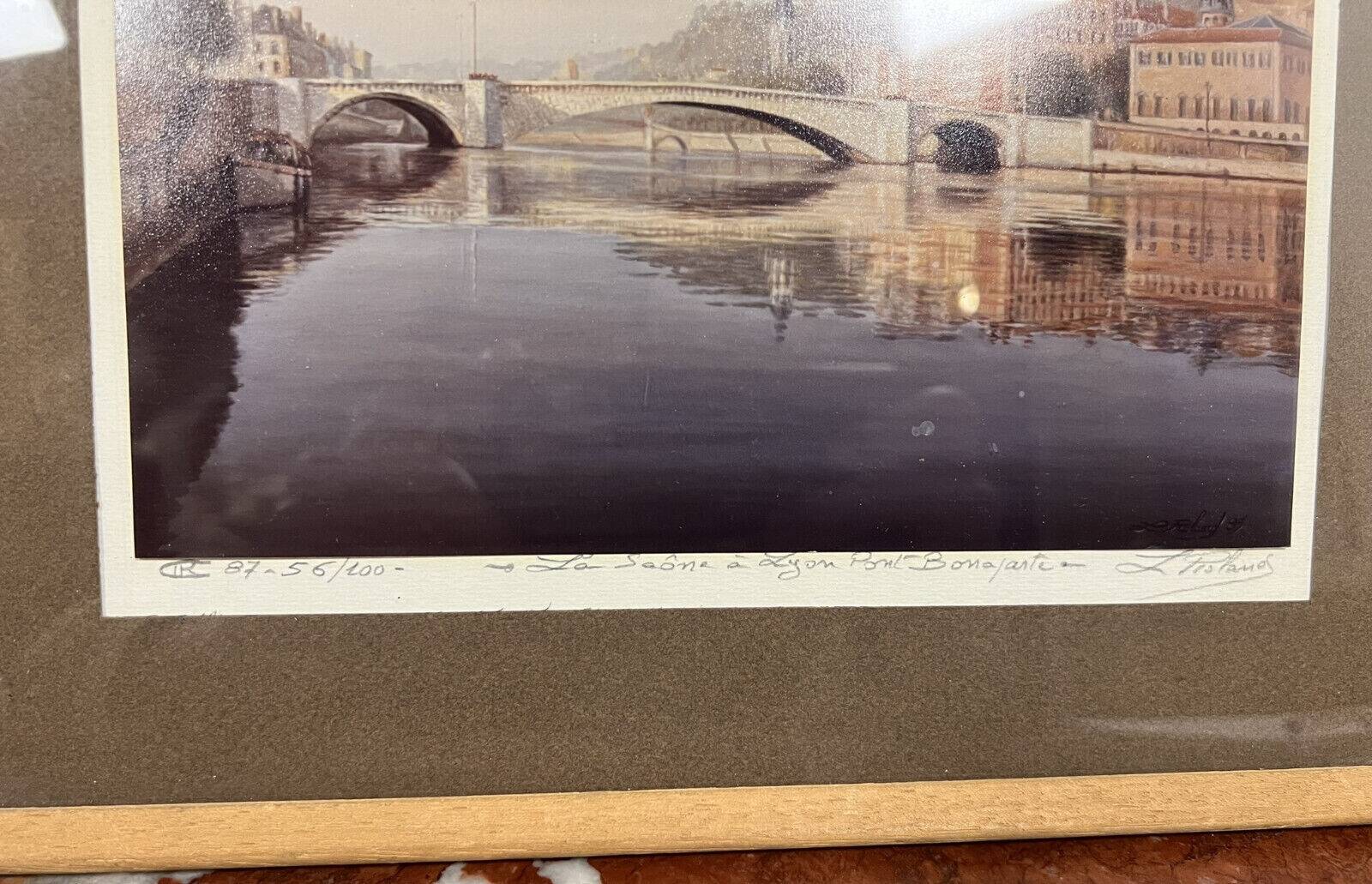 L Roland: pendant of watercolors signed, dated, located and branded