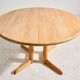 Alder Wood Dining Table from Vamdrup Stolefabrik, 1960s