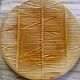 8 vintage Gien cheese plates france