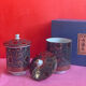 Set of 2 vintage Japanese tea cups Kutani Ware Yozan