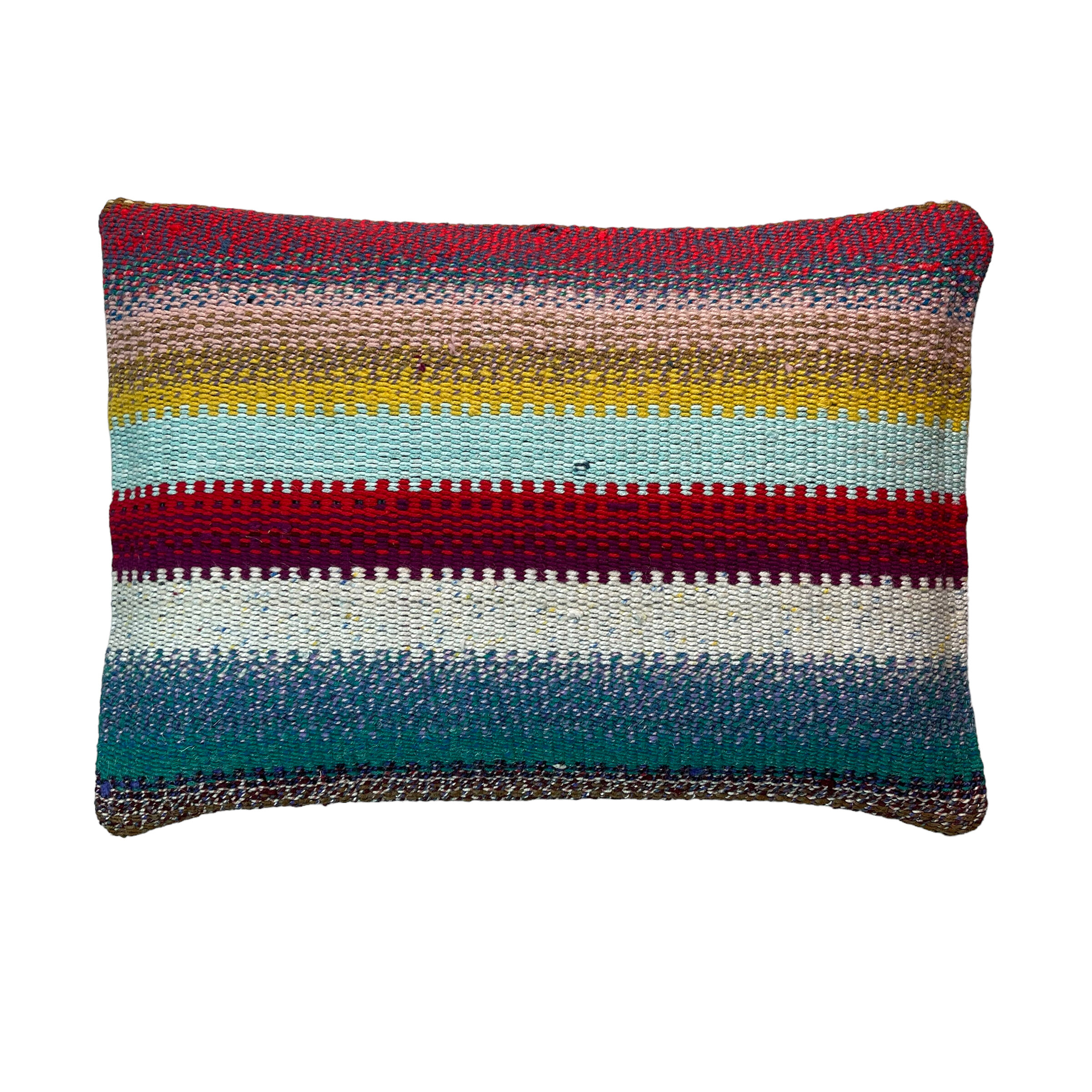 Vintage turkish handmade cushion cover , 30 x 50 cm