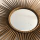 XXL mirror sun witch Chaty Vallauris 85 cm vintage deco design
