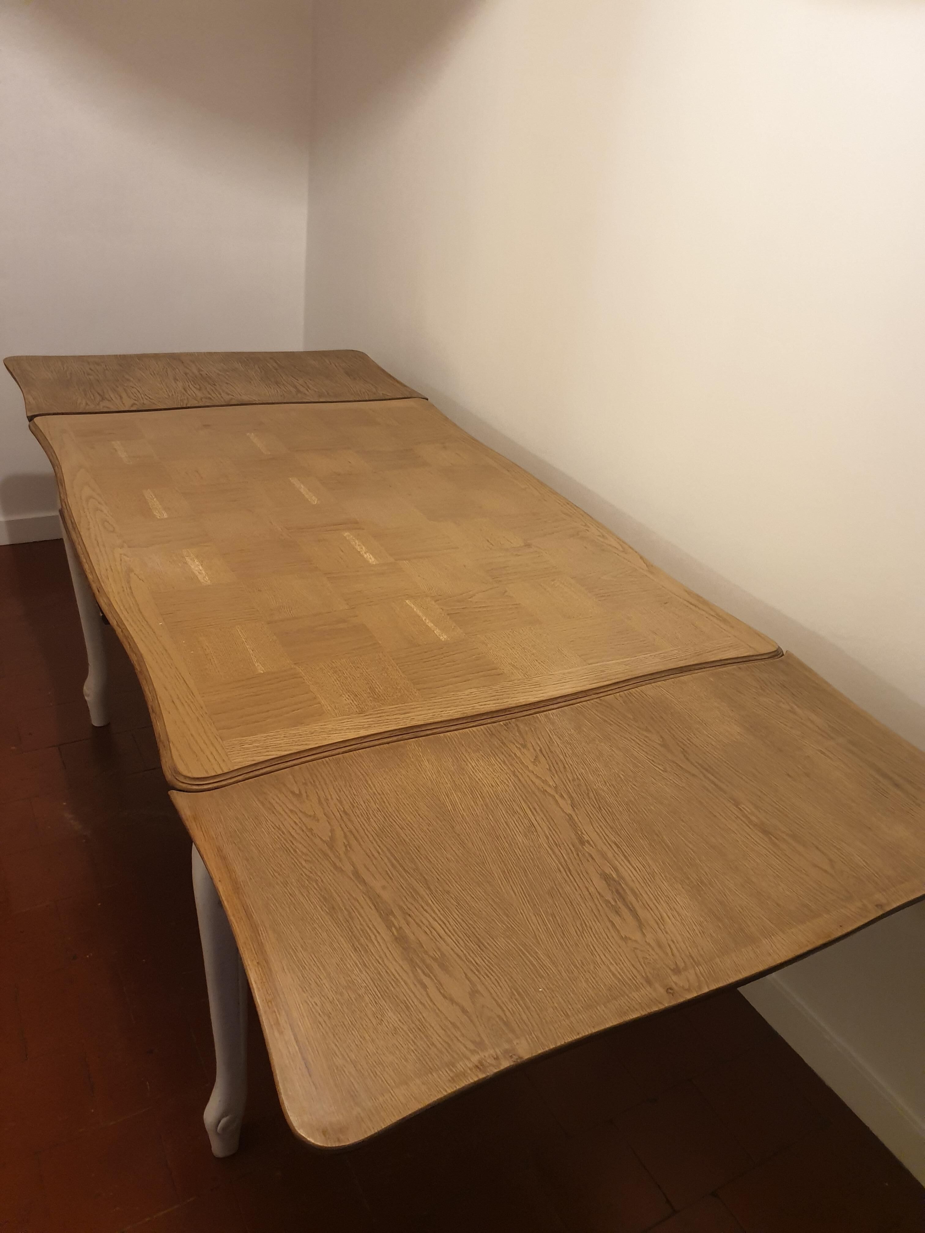 Table Louis XV in Oak