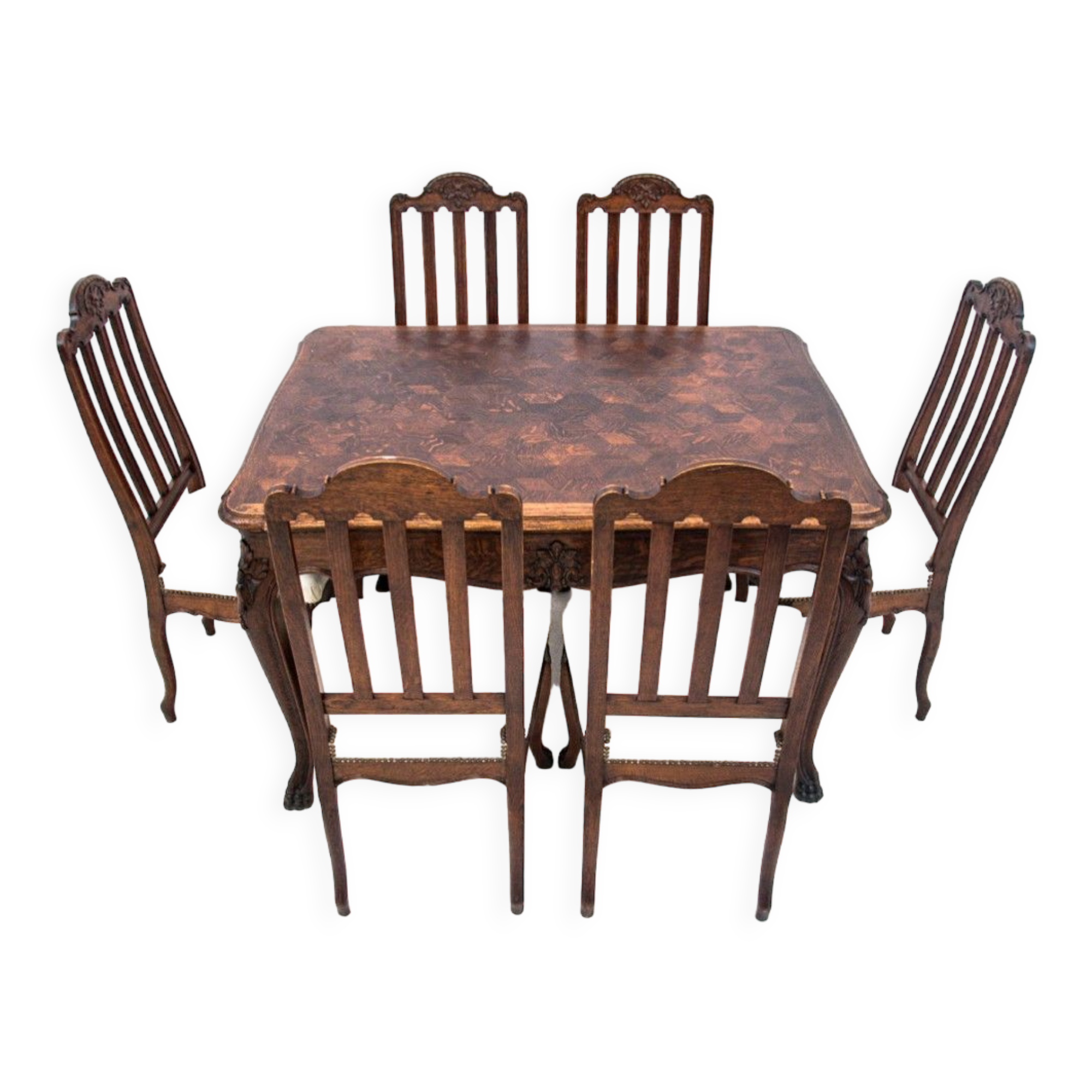 Dining set, France, around 1920.