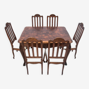 Dining set, France, around 1920.