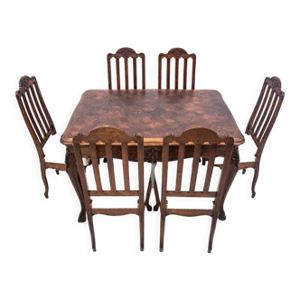 Dining set, France, around 1920.