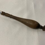 Old silver sprinkling spoon Old Man XIXth