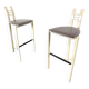 Set of 4 postmodern bar stools, 1980s