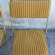 6 folding chairs Lafuma vintage 1970
