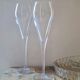 Duo de flûtes cristal Luigi Bormioli