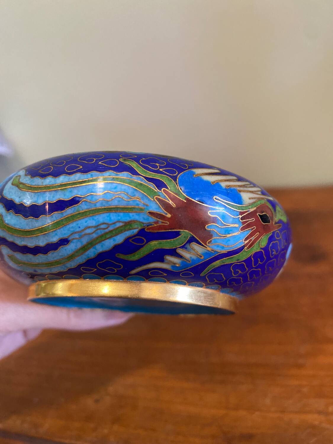Cloisonné ashtray