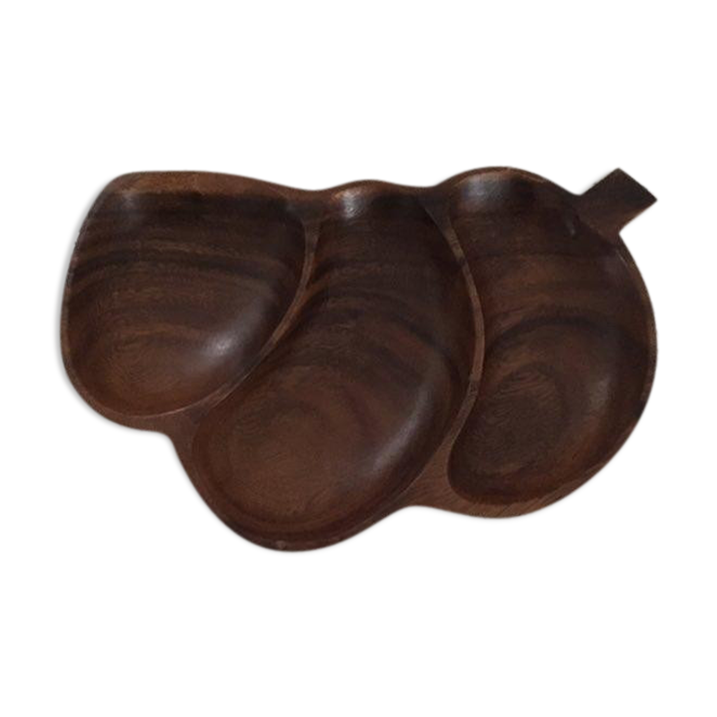 Wooden tray with original shape