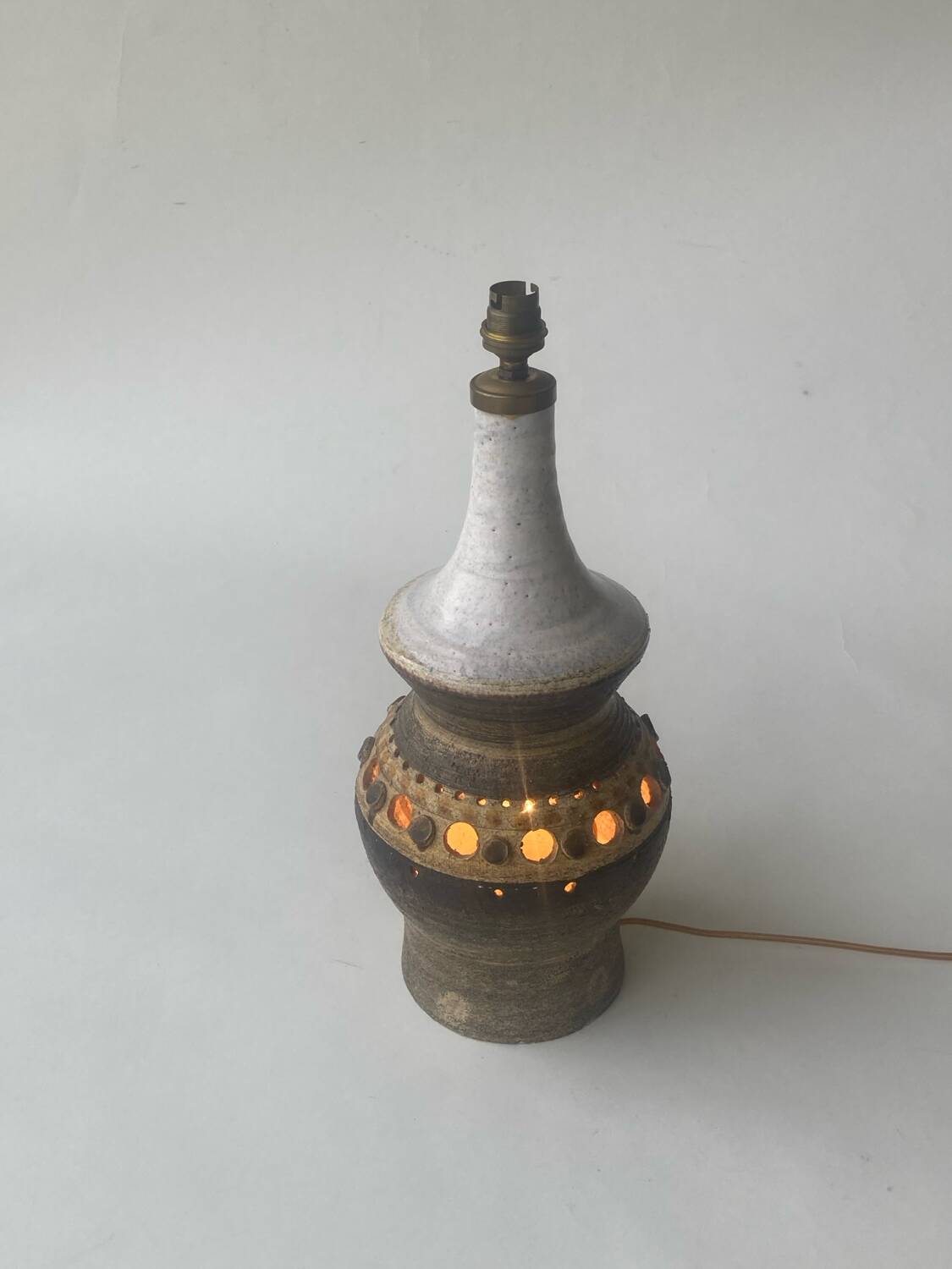 Georges Pelletier 1960 ceramic lamp