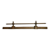 Barre de cheminée /Pare-feu / Ornement de Cheminée, Parure en Laiton ou Bronze Ancien