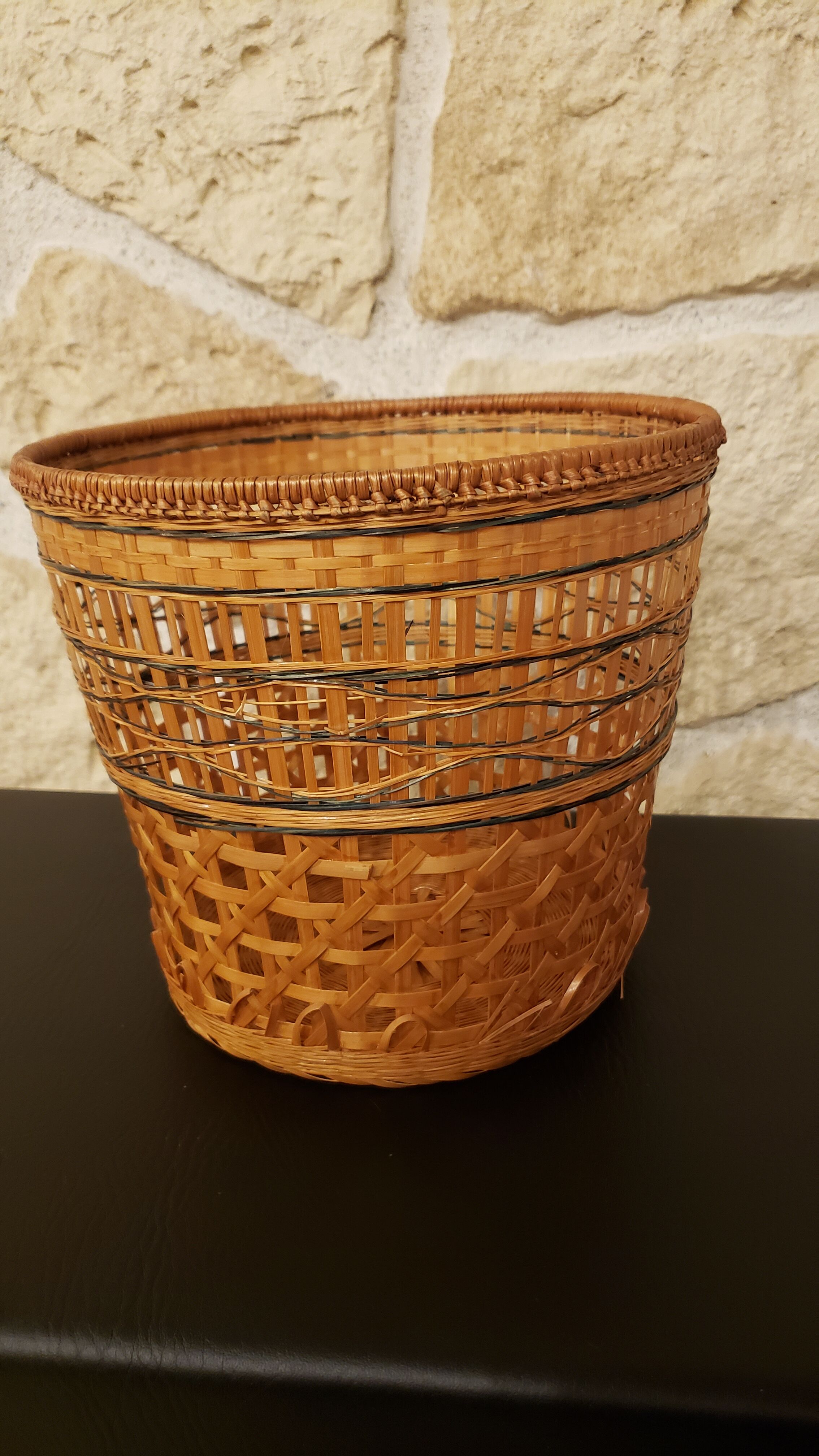 Rattan basket or pot cover