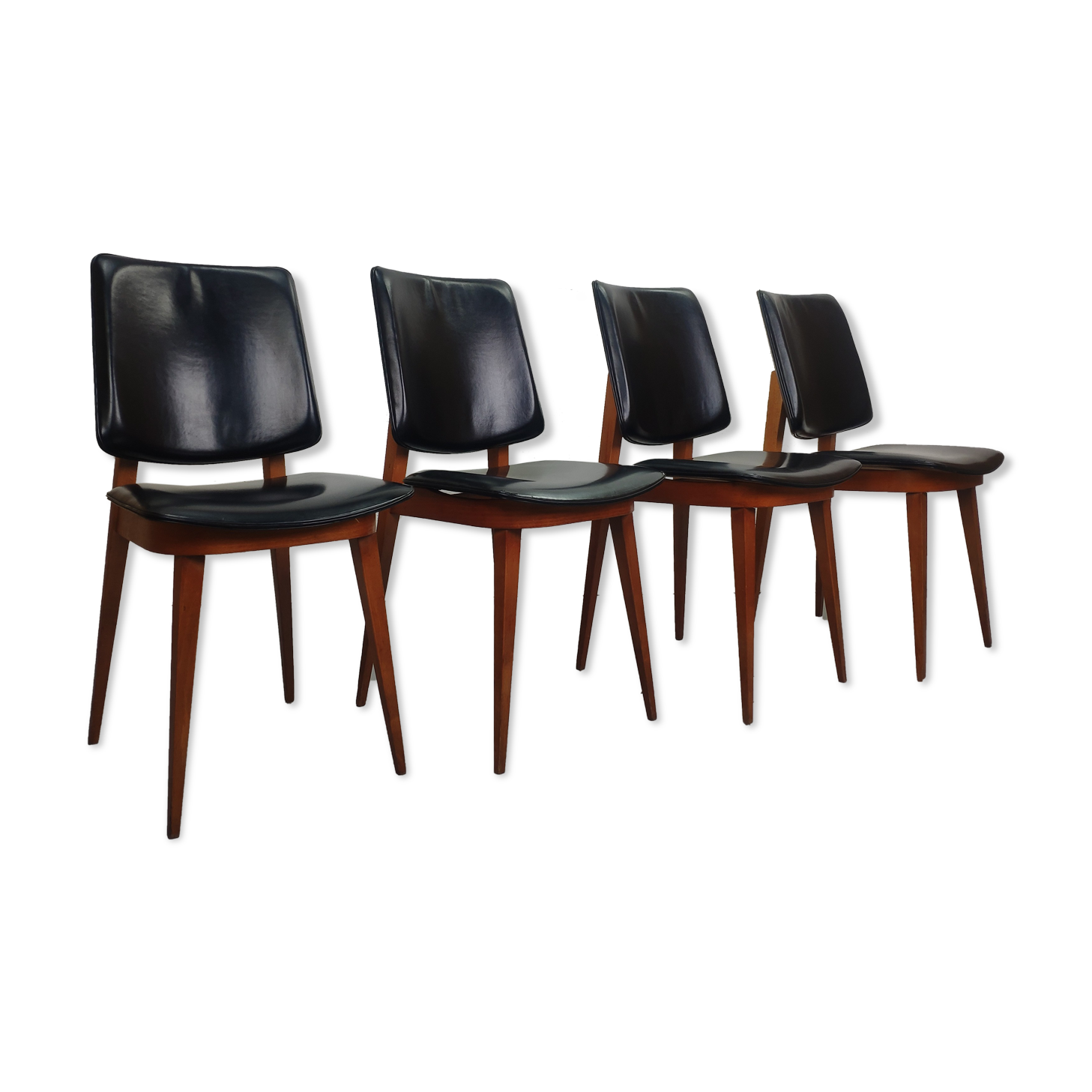 Ensemble de 4 chaises scandinaves