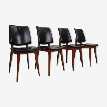 Set of 4 Scandinavian chairs