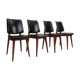 Ensemble de 4 chaises scandinaves