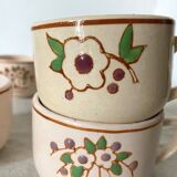 Old Longwy Colette cups