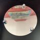 Ercuis trivet in art deco silver metal
