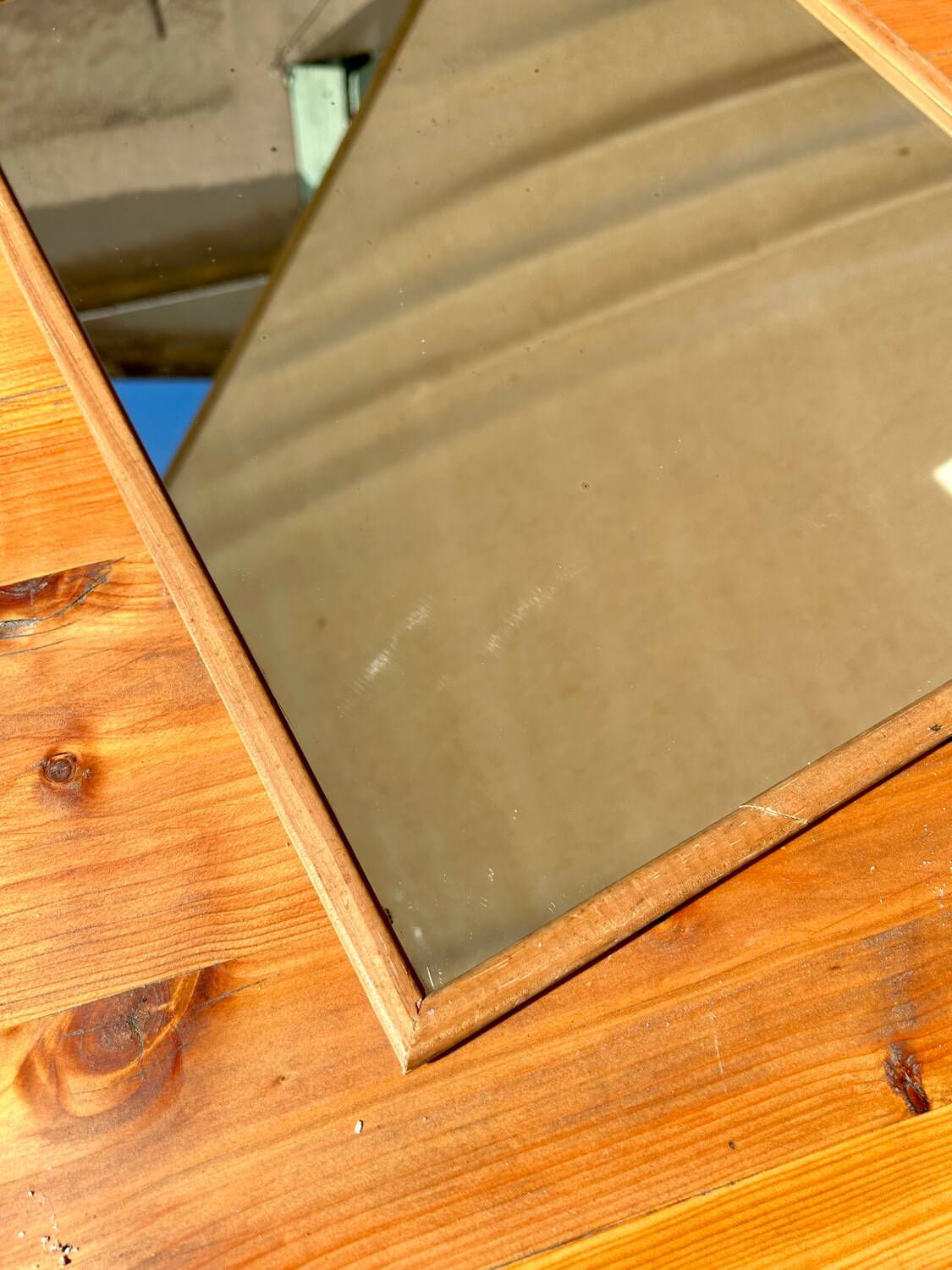 Miroir en bois vintage 80/90’s