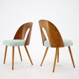 Antonin Suman set of four dining chairs, Czechoslovakia, 1960s