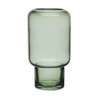 Vase en verre vert 26cm