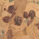 Silk tapestry "The Academy of Plato" Italy 17th-18th century
