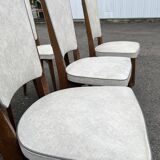 Set of 6 vintage high chairs – 50s/60s design