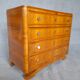 Art Deco chest of drawers (1930-1940) in walnut