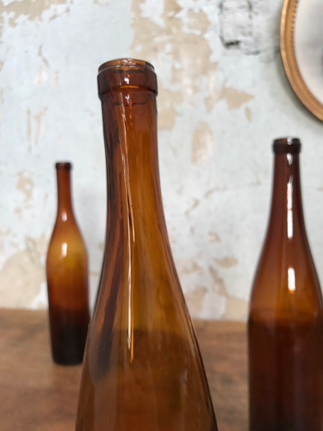 Lot De 6 Bouteilles à Vin En Verre 0,50L - Design Élégant Et Résistant Pour Service Et Conservation