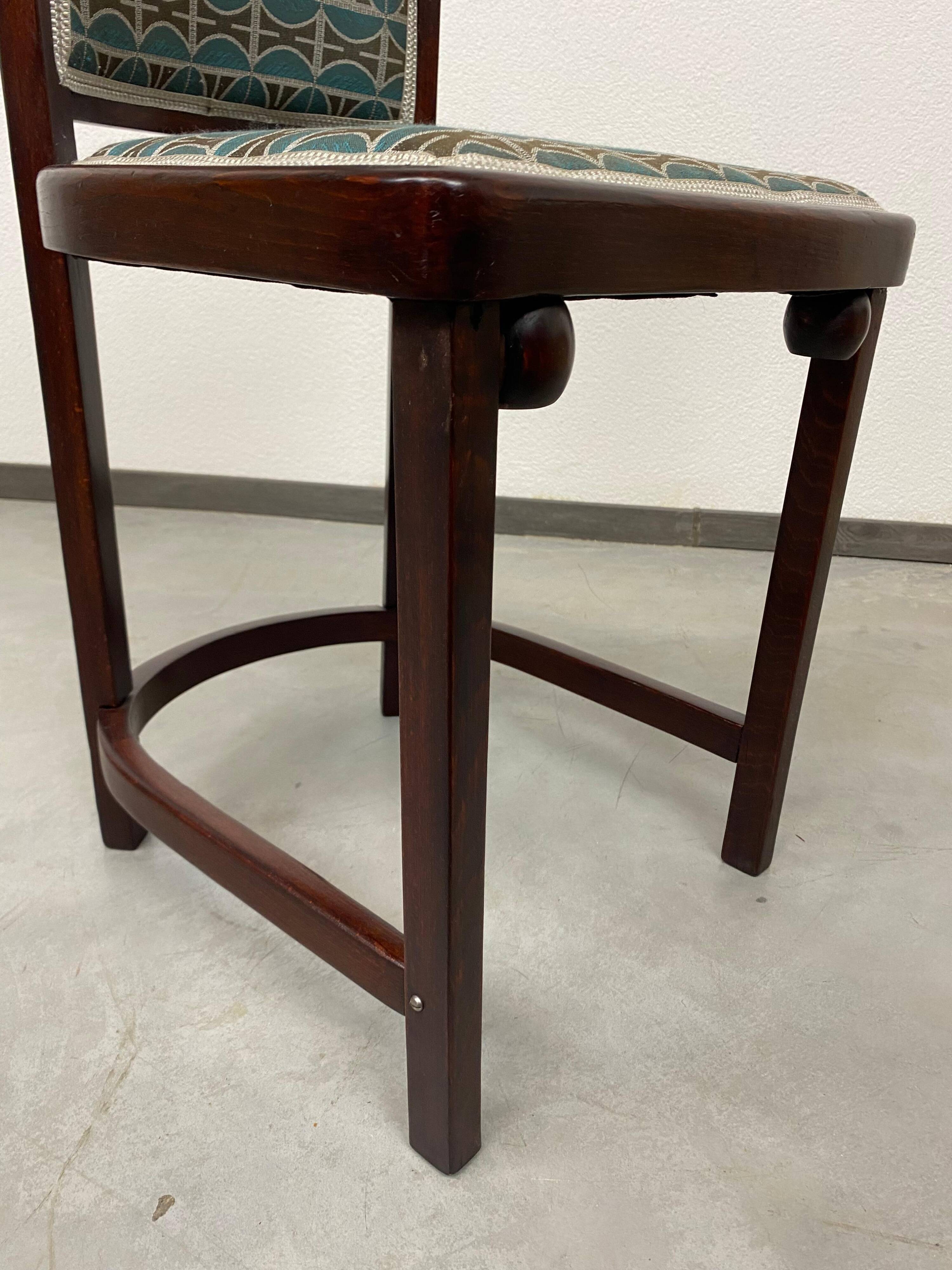 Armchair pair no. 423 by Josef Hoffmann for J&J Kohn