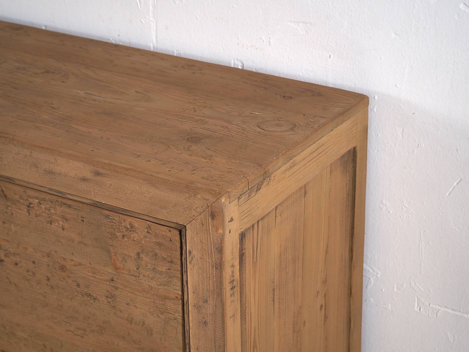 Small antique two-door sideboard (circa 1900)