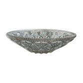 Coupe à fruits en verre aux étoiles, vintage.