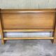 Solid oak bed