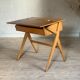 Bureau pupitre vintage pied compas portique