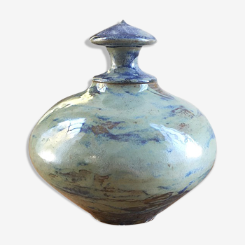 Vase Blue ceramic pot