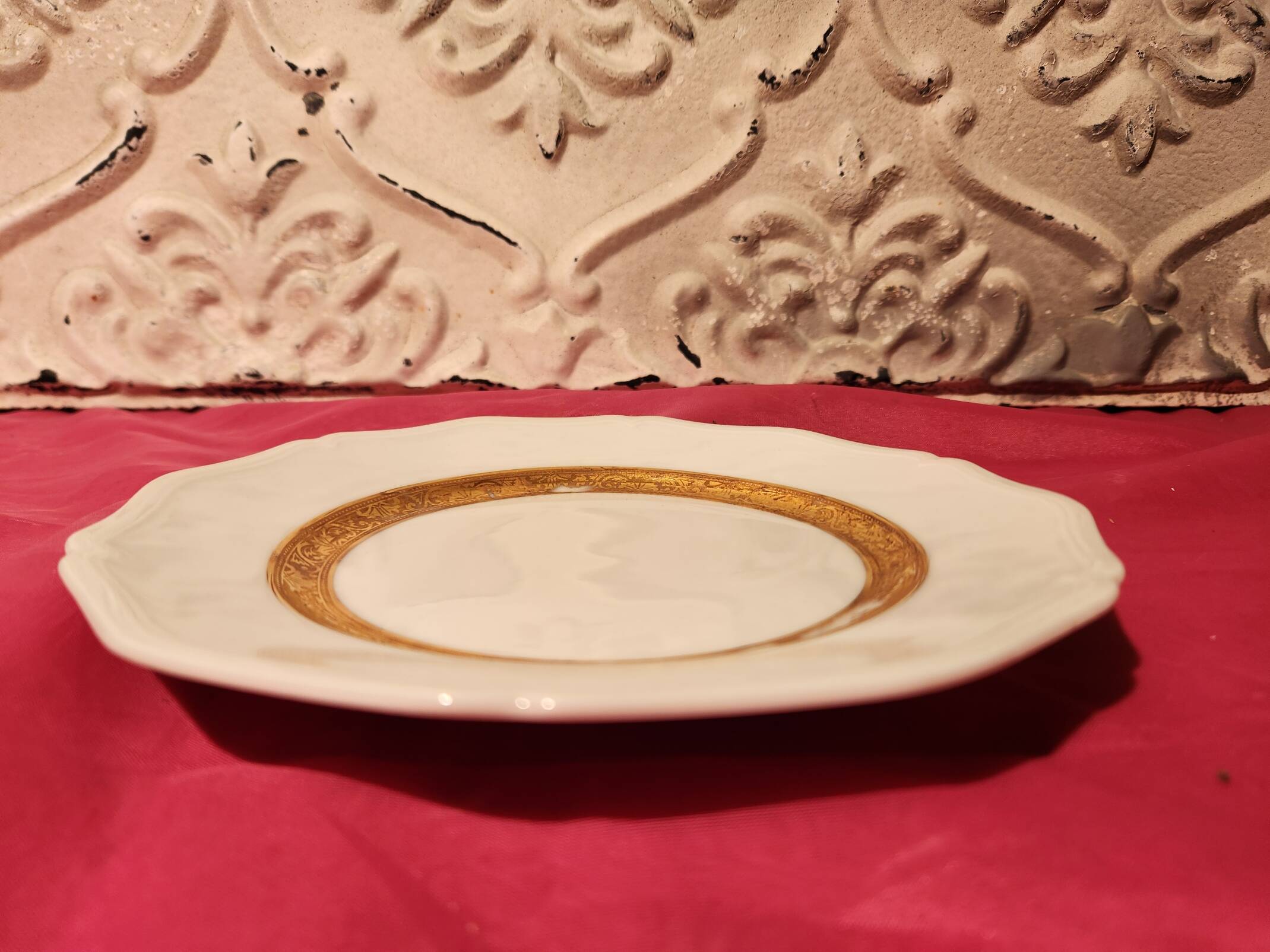 11 assiettes dessert porcelaine de Limoges Raynaud