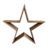 Old wooden star
