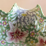Polylobed earthenware salad bowl