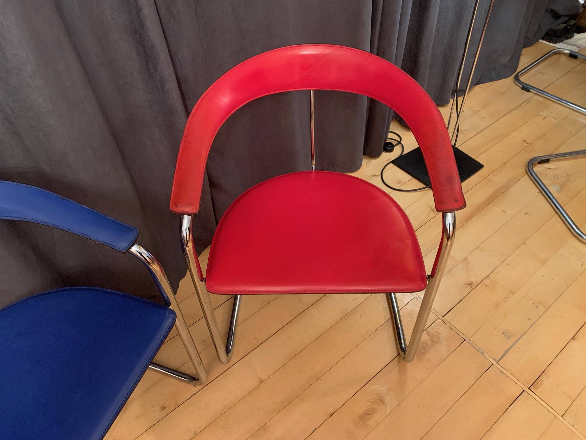 A pair of Canasta chairs, Arrben, Italy, 1970s