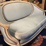 Louis XVI basket sofa from the 18th century
