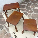 Brutalist nesting tables